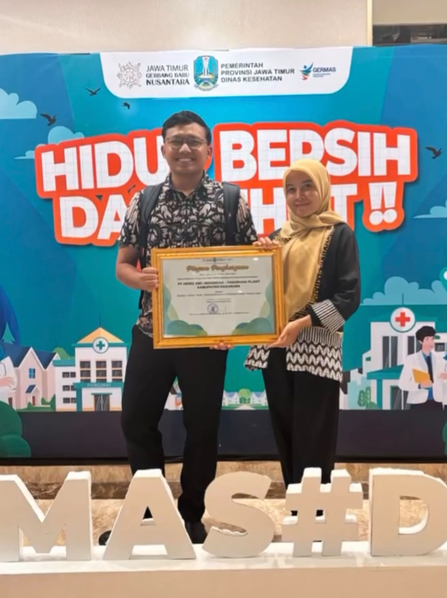 Sinergi Puskesmas Beji dan PT Heinz ABC Indonesia Pasuruan Berbuah Sertifikat K3 Perkantoran dari Gubernur Jatim
